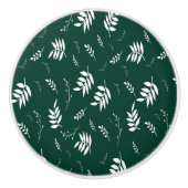 Blattmuster Keramikknauf (Vorderseite)