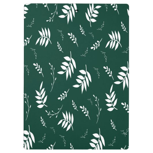 Blattmuster Klemmbrett (Rückseite)