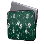 Blattmuster Laptopschutzhülle (Vorderseite Links)