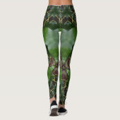 Blattmuster Leggings (Rückseite)