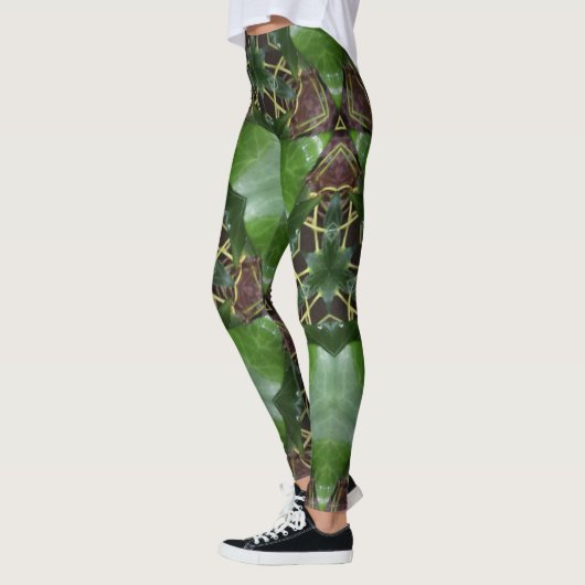 Blattmuster Leggings (Links)