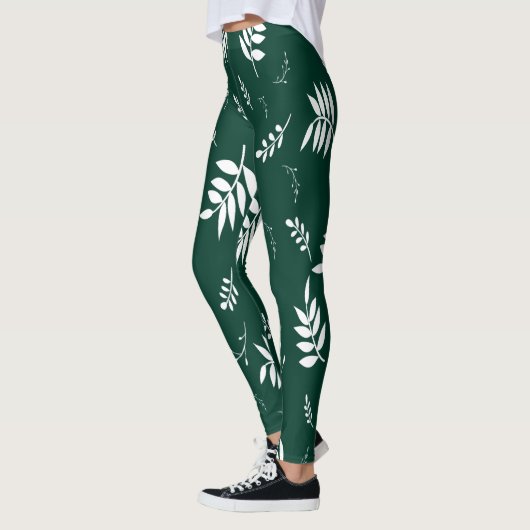Blattmuster Leggings (Links)