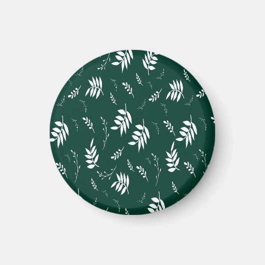 Blattmuster Magnet (Vorne)