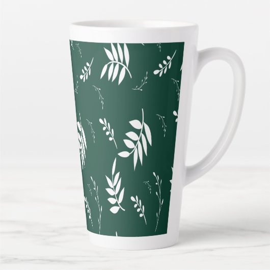 Blattmuster Milchtasse (Rechts)