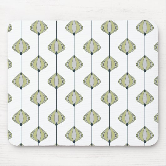 Blattmuster Mousepad (Vorne)