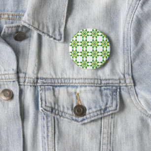 Blattmuster, Muster aus Blättern, grüne Blätter Button
