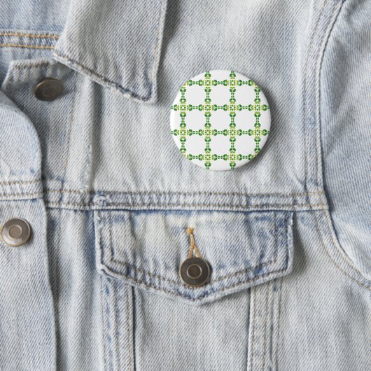 Blattmuster, Muster aus Blättern, grüne Blätter Button (Beispiel)