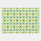 Blattmuster, Muster von Blätter, grüne Blätter (Vorderseite)