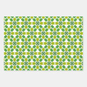 Blattmuster, Muster von Blätter, grüne Blätter (Vorderseite 3)