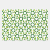 Blattmuster, Muster von Blätter, grüne Blätter (Vorderseite)