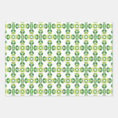 Blattmuster, Muster von Blätter, grüne Blätter (Vorderseite 2)