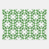 Blattmuster, Muster von Blätter, grüne Blätter (Vorderseite 3)
