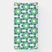 Blattmuster, Muster von Blätter, grüne Blätter Banner (Vertikal)