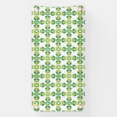 Blattmuster, Muster von Blätter, grüne Blätter Banner (Vertikal)