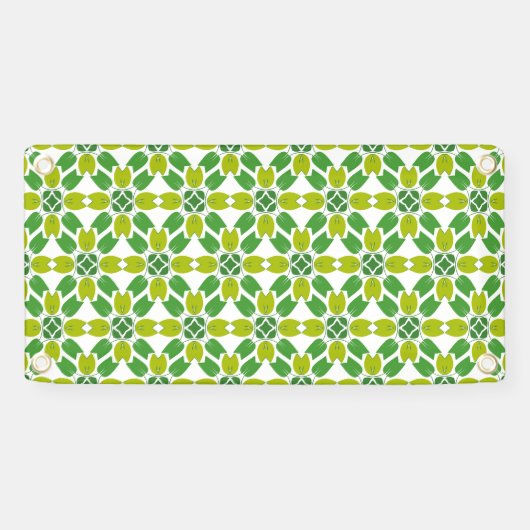 Blattmuster, Muster von Blätter, grüne Blätter Banner (Horizontal)