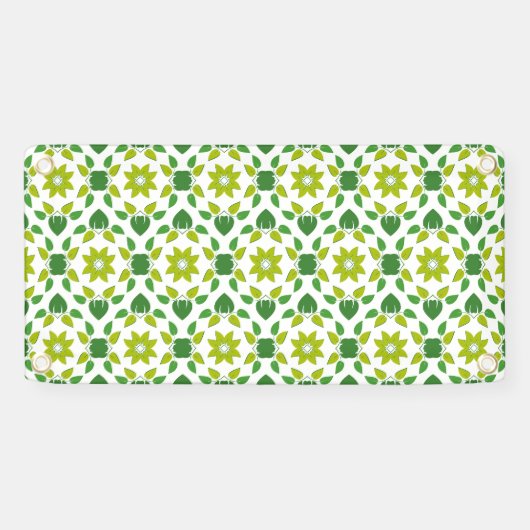 Blattmuster, Muster von Blätter, grüne Blätter Banner (Horizontal)