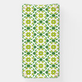 Blattmuster, Muster von Blätter, grüne Blätter Banner (Vertikal)