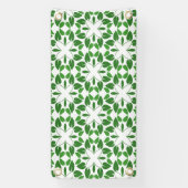 Blattmuster, Muster von Blätter, grüne Blätter Banner (Vertikal)