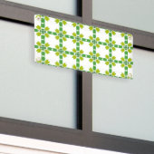 Blattmuster, Muster von Blätter, grüne Blätter Banner (Äußeres Gebäude)