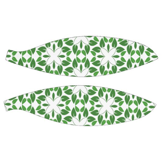 Blattmuster, Muster von Blätter, grüne Blätter Basketball (Panele)