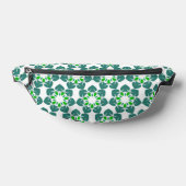 Blattmuster, Muster von Blätter, grüne Blätter Bauchtasche (Ablage )