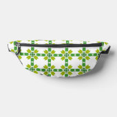 Blattmuster, Muster von Blätter, grüne Blätter Bauchtasche (Ablage )