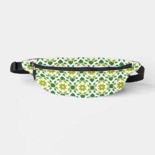Blattmuster, Muster von Blätter, grüne Blätter Bauchtasche