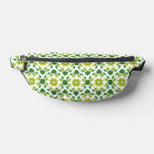 Blattmuster, Muster von Blätter, grüne Blätter Bauchtasche (Ablage )