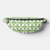 Blattmuster, Muster von Blätter, grüne Blätter Bauchtasche (Ablage )