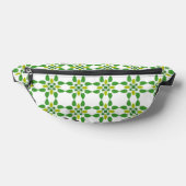 Blattmuster, Muster von Blätter, grüne Blätter Bauchtasche (Ablage )