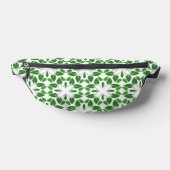 Blattmuster, Muster von Blätter, grüne Blätter Bauchtasche (Ablage )