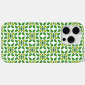 Blattmuster, Muster von Blätter, grüne Blätter Case-Mate iPhone Hülle (Rückseite (Horizontal))