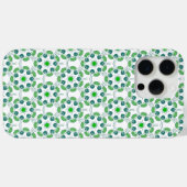 Blattmuster, Muster von Blätter, grüne Blätter Case-Mate iPhone Hülle (Rückseite (Horizontal))