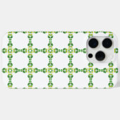 Blattmuster, Muster von Blätter, grüne Blätter Case-Mate iPhone Hülle (Rückseite (Horizontal))