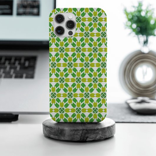 Blattmuster, Muster von Blätter, grüne Blätter Case-Mate iPhone Hülle