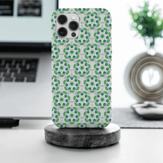 Blattmuster, Muster von Blätter, grüne Blätter Case-Mate iPhone Hülle