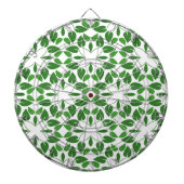 Blattmuster, Muster von Blätter, grüne Blätter Dartscheibe (vorne)