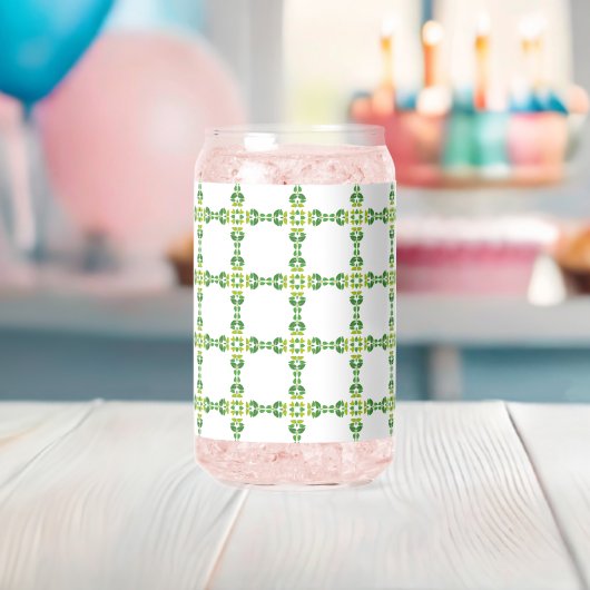 Blattmuster, Muster von Blätter, grüne Blätter Dosenglas (Insitu (Baby Party))