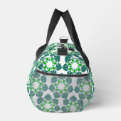 Blattmuster, Muster von Blätter, grüne Blätter Duffle Bag (Rechts)