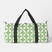 Blattmuster, Muster von Blätter, grüne Blätter Duffle Bag (Vorderseite)
