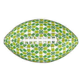 Blattmuster, Muster von Blätter, grüne Blätter Football