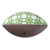 Blattmuster, Muster von Blätter, grüne Blätter Football (Gedreht 270)