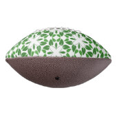 Blattmuster, Muster von Blätter, grüne Blätter Football (Gedreht 270)