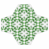 Blattmuster, Muster von Blätter, grüne Blätter Fußball (Flach)