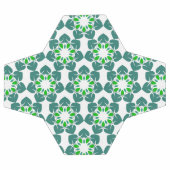 Blattmuster, Muster von Blätter, grüne Blätter Fußball (Flach)