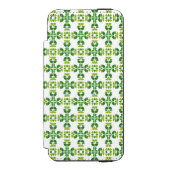 Blattmuster, Muster von Blätter, grüne Blätter Incipio iPhone Geldbeutel-Hülle (Folio Vorderseite)
