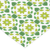 Blattmuster, Muster von Blätter, grüne Blätter Kurzer Tischläufer (Ecke)