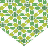 Blattmuster, Muster von Blätter, grüne Blätter Kurzer Tischläufer (Ecke)