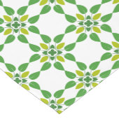 Blattmuster, Muster von Blätter, grüne Blätter Kurzer Tischläufer (Ecke)