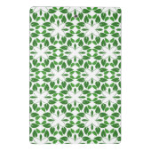 Blattmuster, Muster von Blätter, grüne Blätter Mini Klemmbrett (Rückseite)